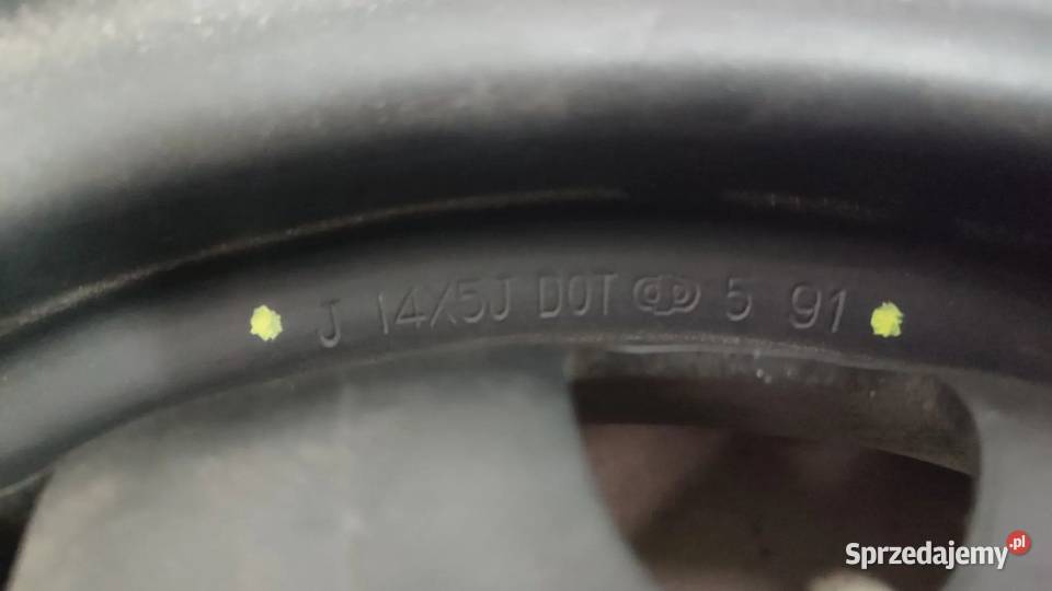 DBB50 FELGA STALOWA 5X100 5JJX14H2 ET55 SUBARU świętokrzyskie Włoszczowa