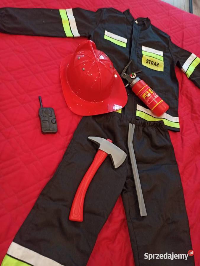 Strój strażacki dzieci akcesoria Kraków