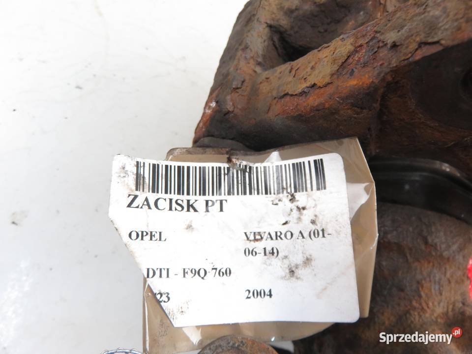 ZACISK PRAWY TYŁ OPEL VIVARO A 19 CDTI