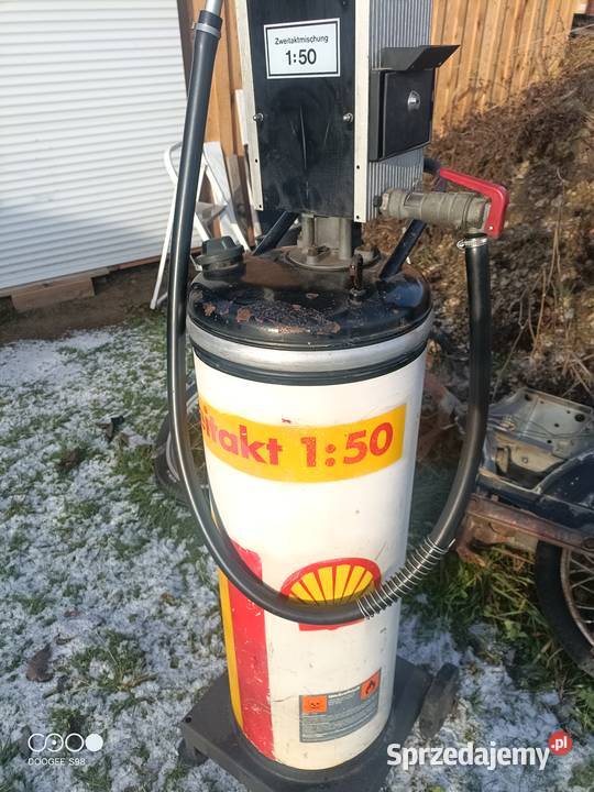 Dystrybutor paliwa do motocykli dwusuwowych WSK Wszemirów