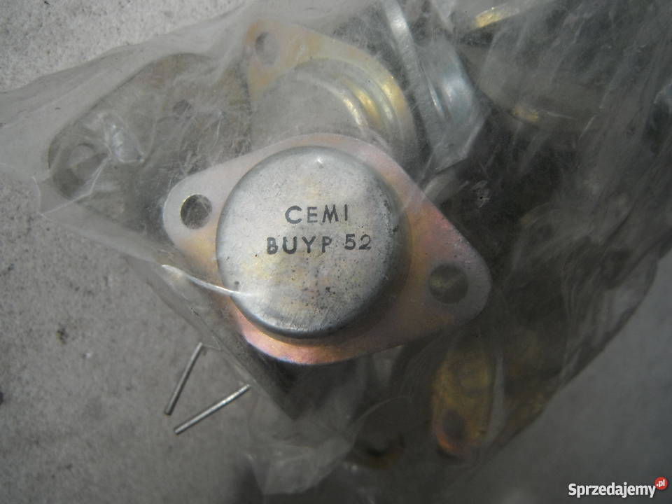 BUYP52 Tranzystor TO3 NPN 120V 3A 50W Nowe Cemi