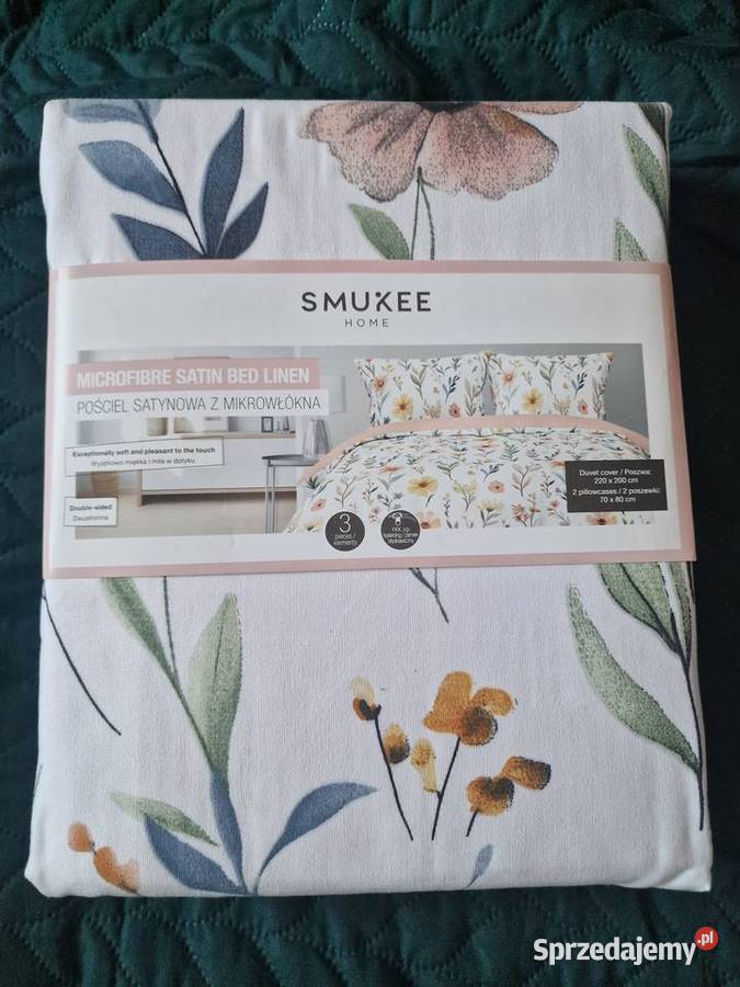 NOWA Pościel satynowa z mikrowłókna 220x200 Wrocław sprzedam