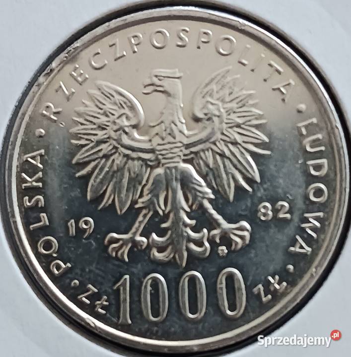 1000 Jan Paweł II 1982 r 4 Konin
