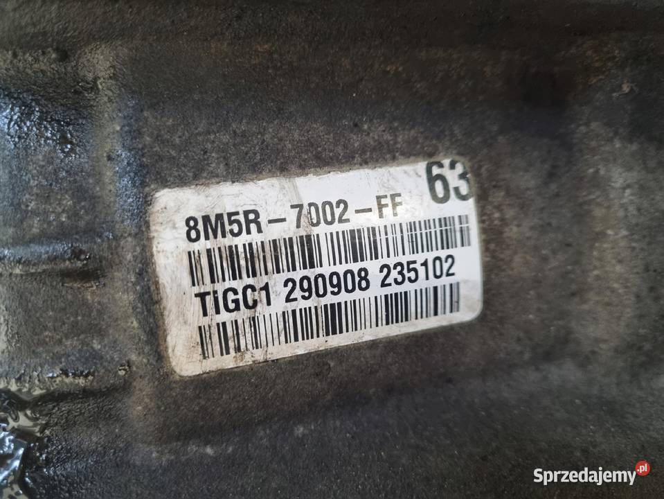 SKRZYNIA BIEGÓW Ford Focus MK2 C 20 TDCI osobowe Skrzynie biegów manualne Chełm sprzedam