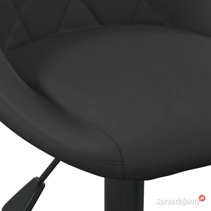 Stołek barowy czarny obity aksamitem WM335313 Warszawa sprzedam