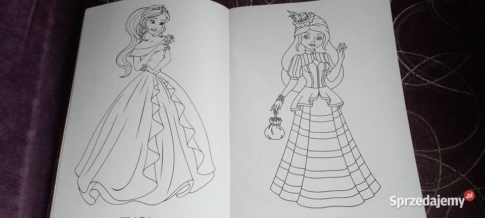 Kolorowanka z naklejkami Szykowne księżniczki małopolskie Wieliczka