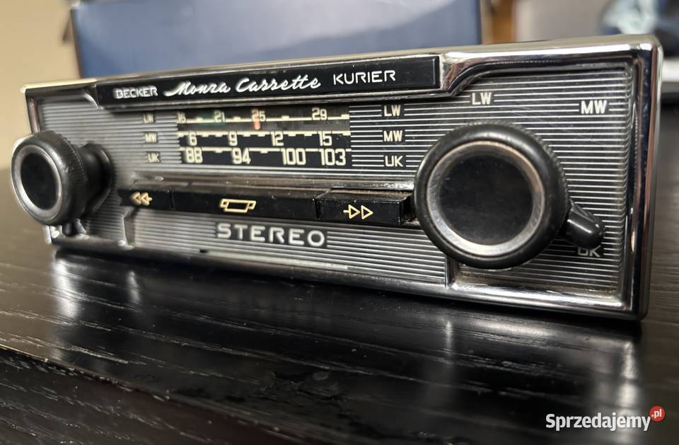 Radio BECKER Monza Cassette Kurier Mercedes