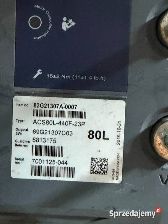 Sterownik controller AC Super Drive 8813175 Antonie