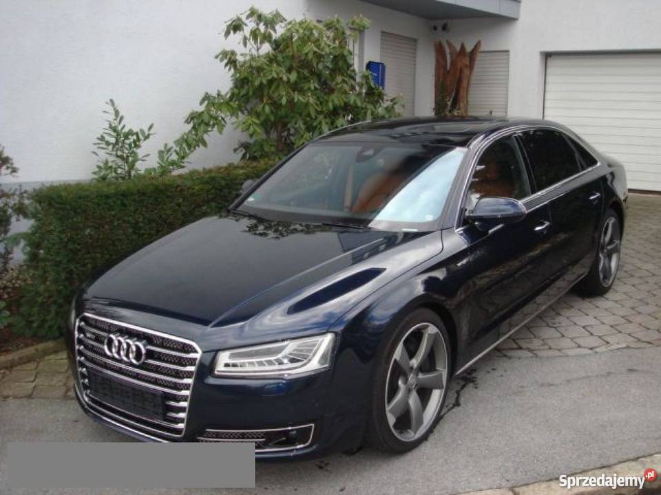 Audi A8 automatyczna skrzynia biegów skórzana tapicerka Gdynia