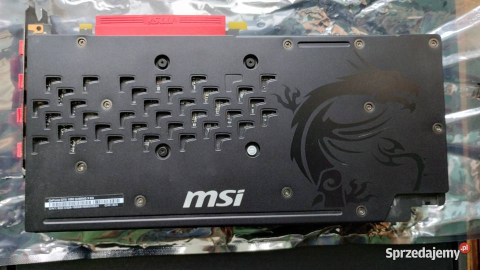 MSI GeForce GTX1060 GAMING X 6 GB podkarpackie Rzeszów