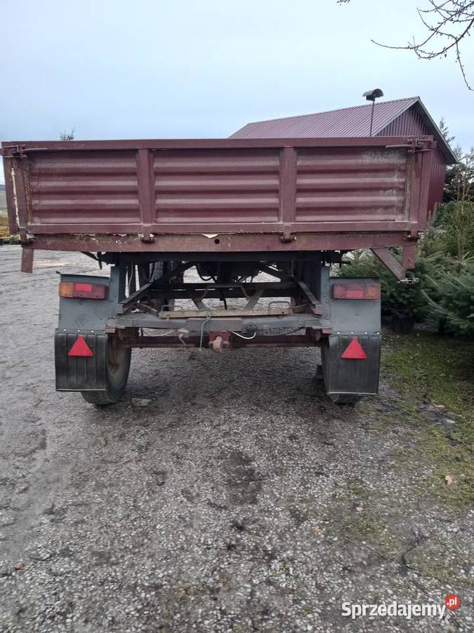 Przyczepa rolnicza Autosan D47 45t wywrotka Żółkiewka-Osada