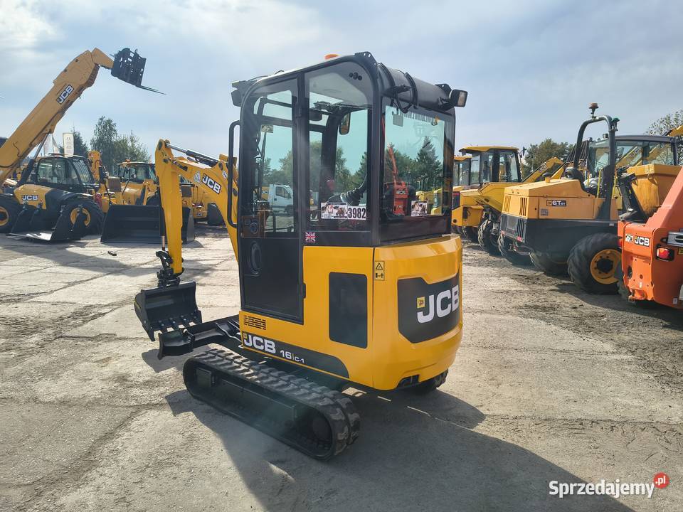 MINIKOPARKA GASIENICOWA 18 TONY JCB CAT VOLVO Dodatkowy osprzęt wielkopolskie Krotoszyn