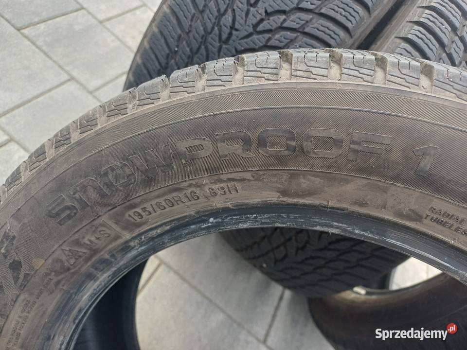 Opony zimowe Nokian tyres snowproof1 195 60 R16 dolnośląskie