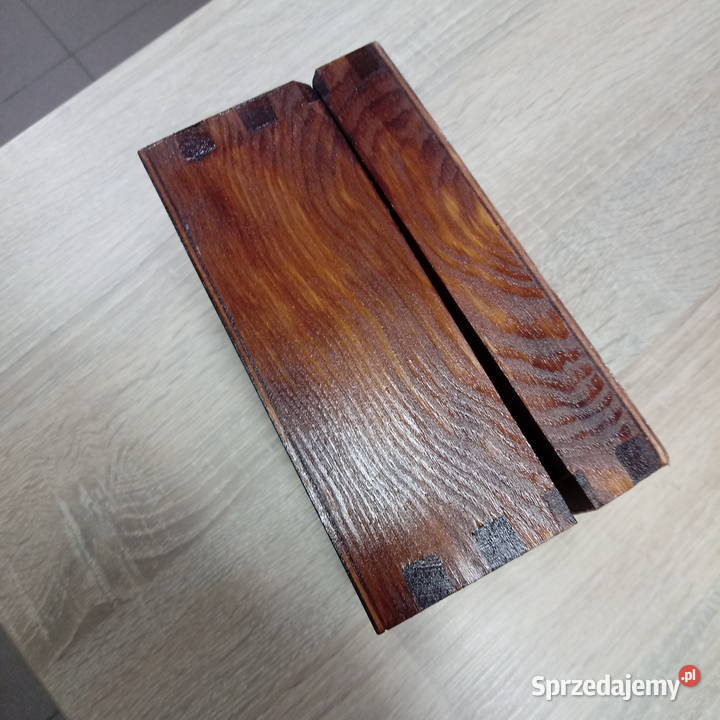 Szkatułka decoupage z końmi Gotowa ręki sprzedam