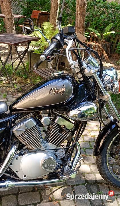 Virago 125 1997 przebieg 17000 kask Yamaha małopolskie Kraków sprzedam