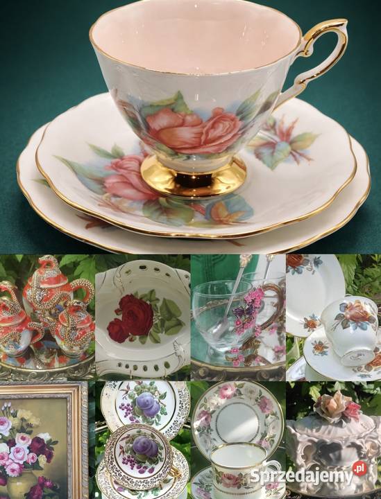 Angielska porcelana kostna ROSLYN Pabianice