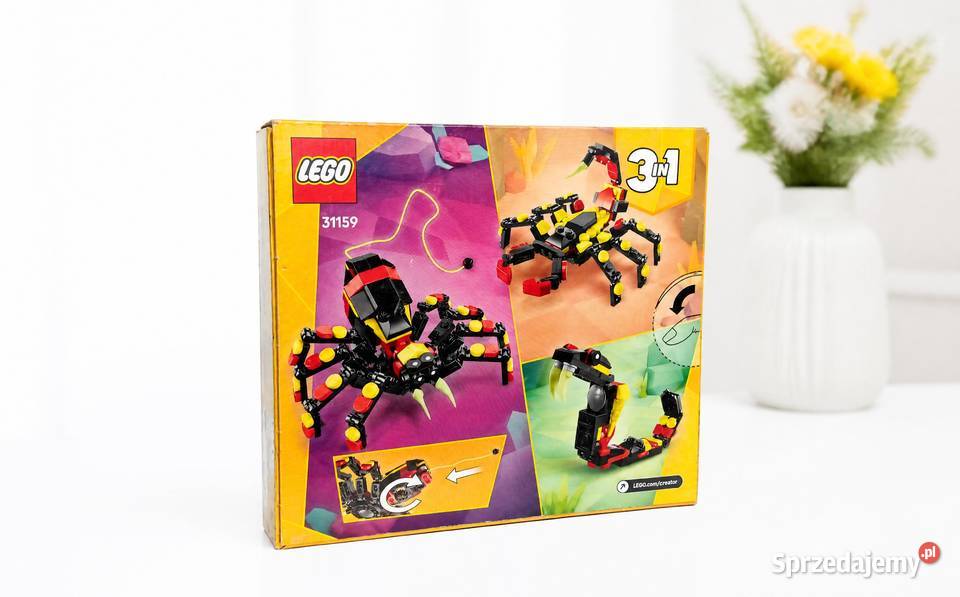 LEGO Creator 3w1 31159 Straszny pająk który Kraków