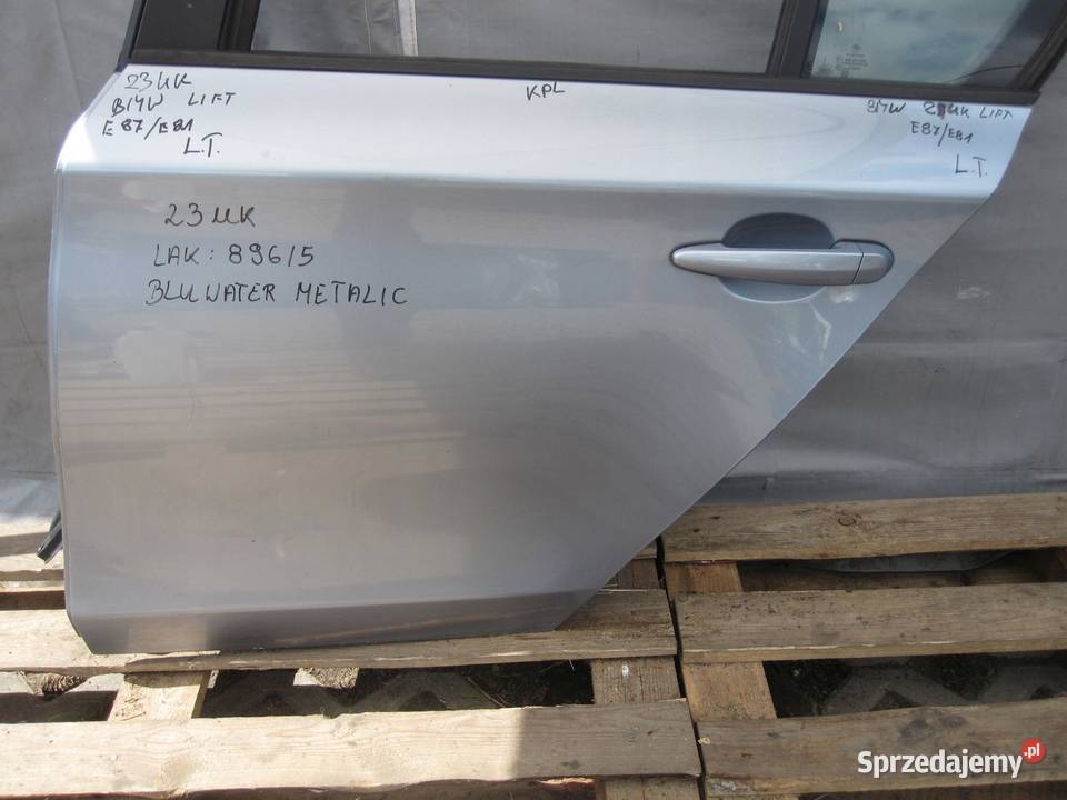 BMW E81 E87 LIFT 09r HB 5D drzwi lewe tył