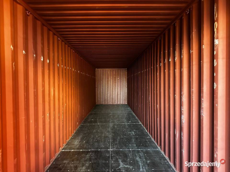 KONTENER MORSKI 40 HC ONE WAY NOWY Magazyn Magazynowanie Wrocław