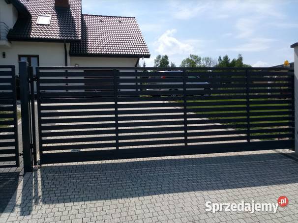 Brama jezdna D02 ocynk kolor dowolne wymiary Gorlice sprzedam