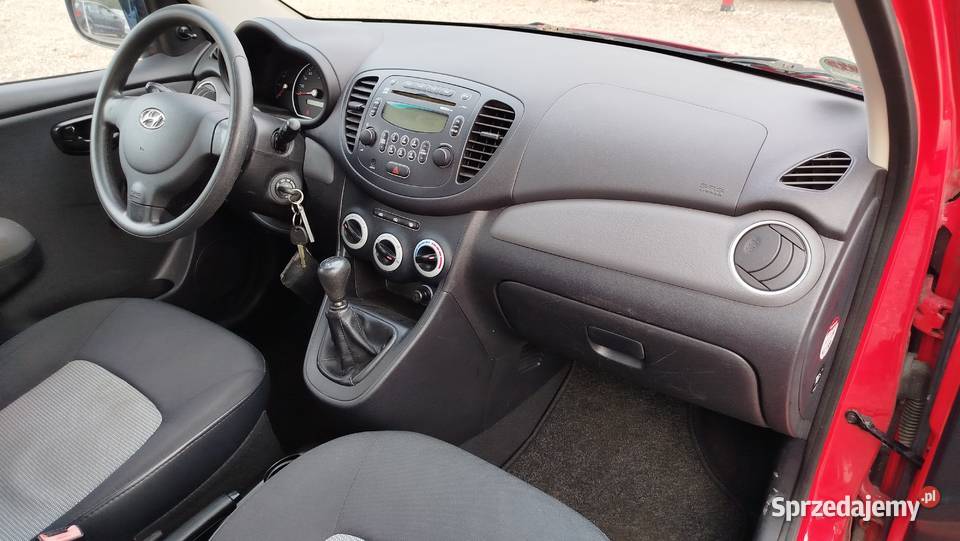 Hyundai i10 Bezwypadkowy Niski Przebieg Stan lakier metallic pomorskie Bytów