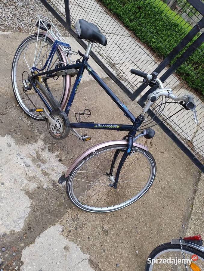 Rower Gazelle holenderski aluminiowy koła 28 Miejskie Fajsławice