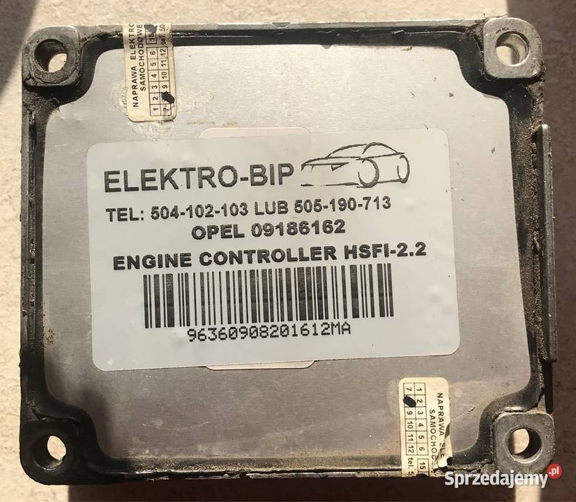 sterownik silnika ecu Opel Vectra c z16xe 16 16V Pułtusk