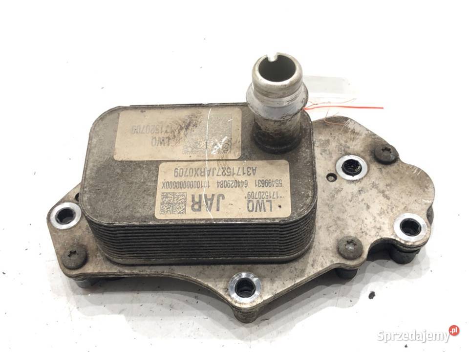 CHŁODNICA OLEJU OPEL ASTRA K 55499631 16 110