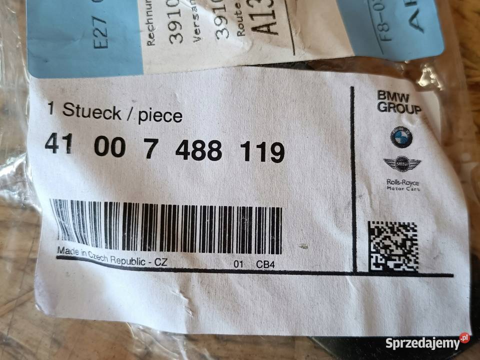 BMW G20 G21 ŚLIZG BŁOTNIKA LEWY PRZÓD 7488119 wielkopolskie Pleszew