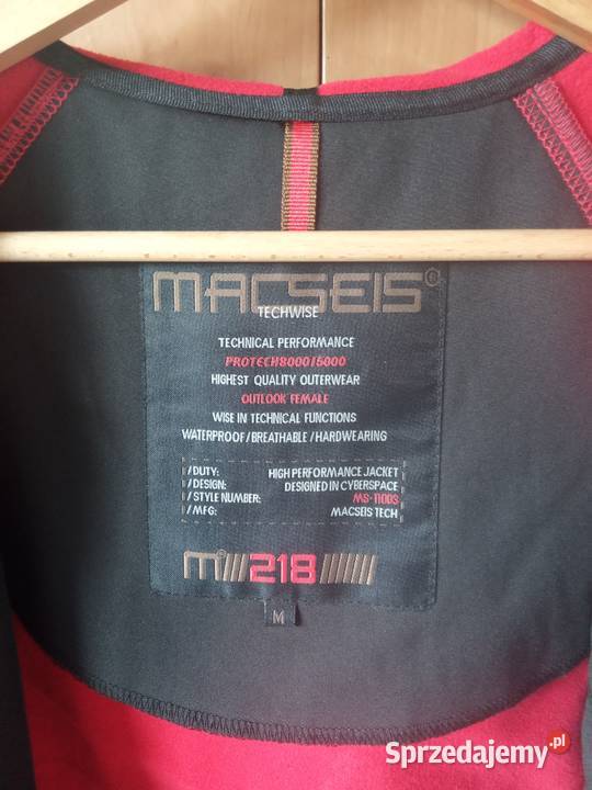 Kurtka damska Softshell premium firmy Macseis Bełchatów