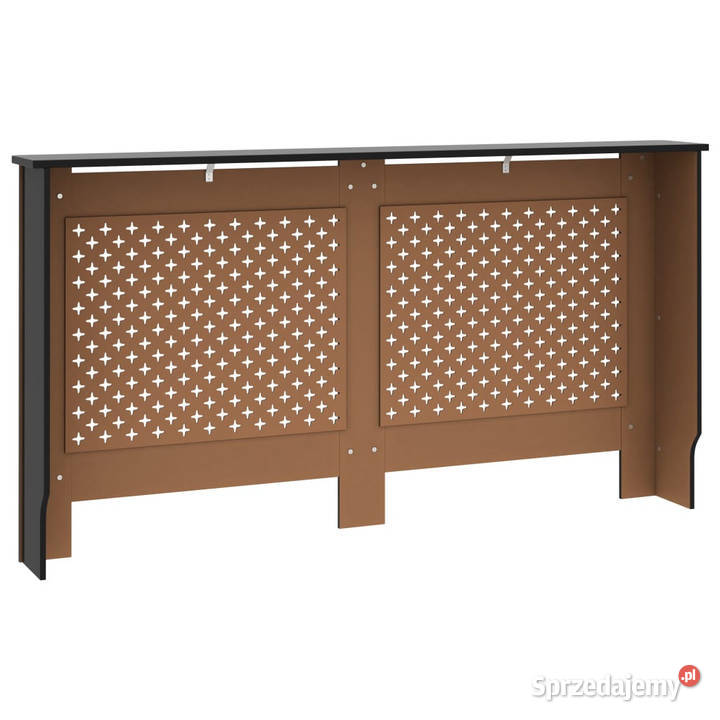 Osłona na kaloryfer czarna 152x19x815 MDF Warszawa