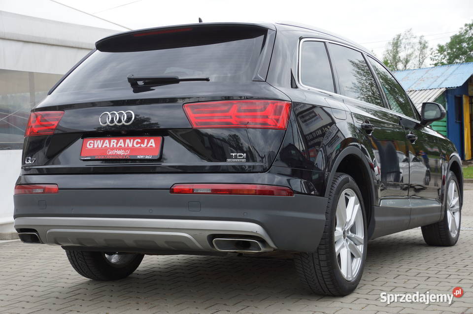 Audi Q7 30 TDI 2018 4x4 7osób Virtual Navi łopatki zmiany biegów małopolskie Nowy Sącz