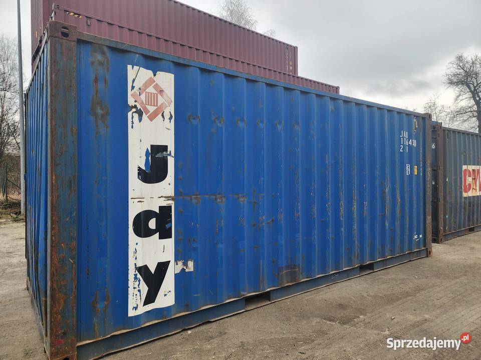 Kontener morski magazynowy 20DV 6 metrowy śląskie