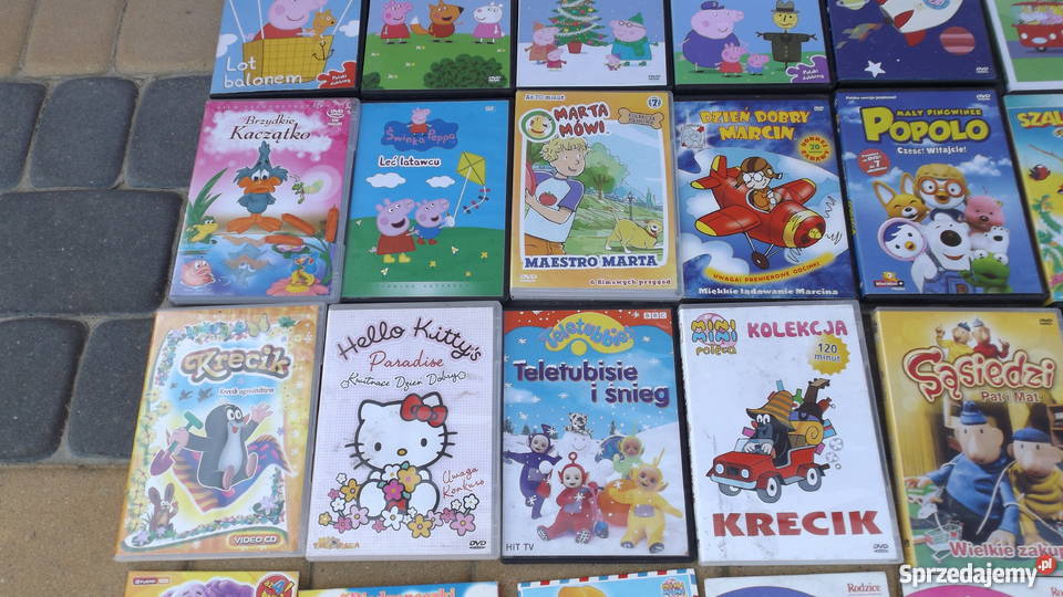 Zestaw bajek na dzieci całość Możliwa wysyłka Filmy warmińsko-mazurskie Grodziczno