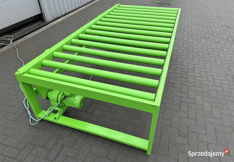 Stół rolkowy przenośnik rolki ciągnące Sierakowska Huta