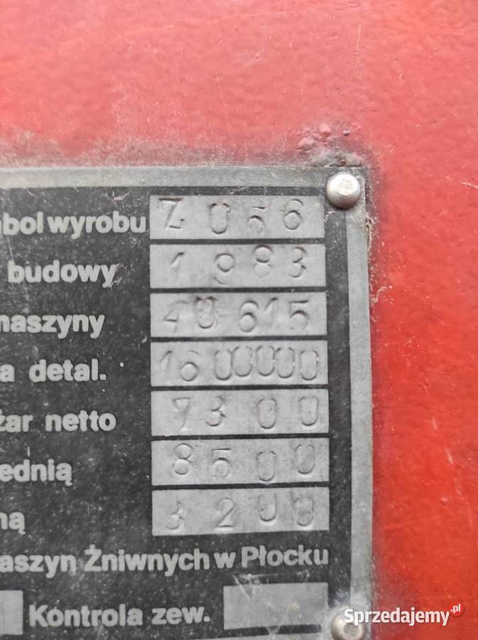 Bizon super Z056 nieuszkodzony Kombajny Racławice
