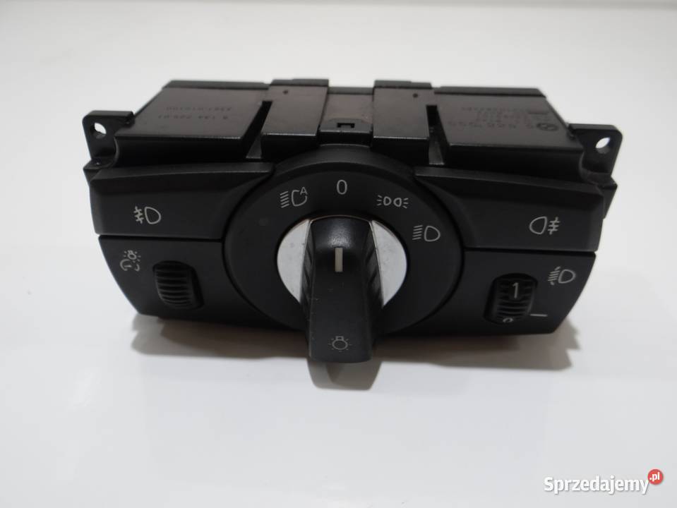 BMW E60 E61 LCI WŁĄCZNIK PRZEŁĄCZNIK ŚWIATEŁ osobowe Włączniki, sterowniki Strzyżewice