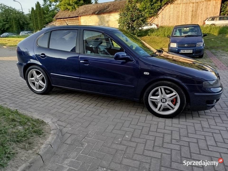 Seat Leon 18 TURBO Benzyna Gaz sekwencja 2001 Samochody osobowe Świdnik