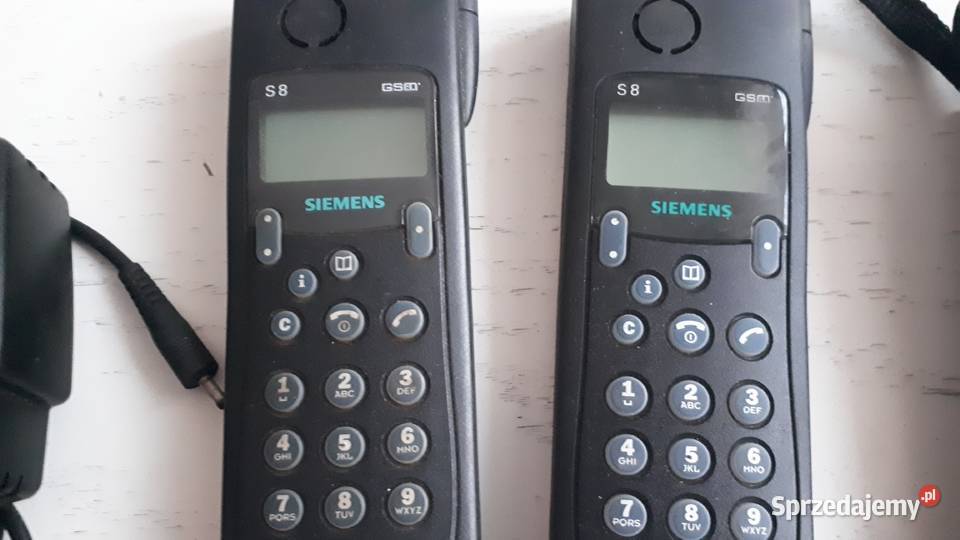 Siemens S8 dwie sztuki stare komórki Gliwice