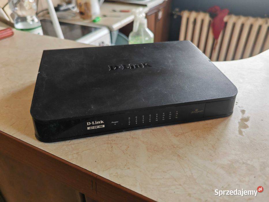 DLink 24Port GIGABIT EASY DESKTOP SWITCH switch Internet i komunikacja Kraków sprzedam