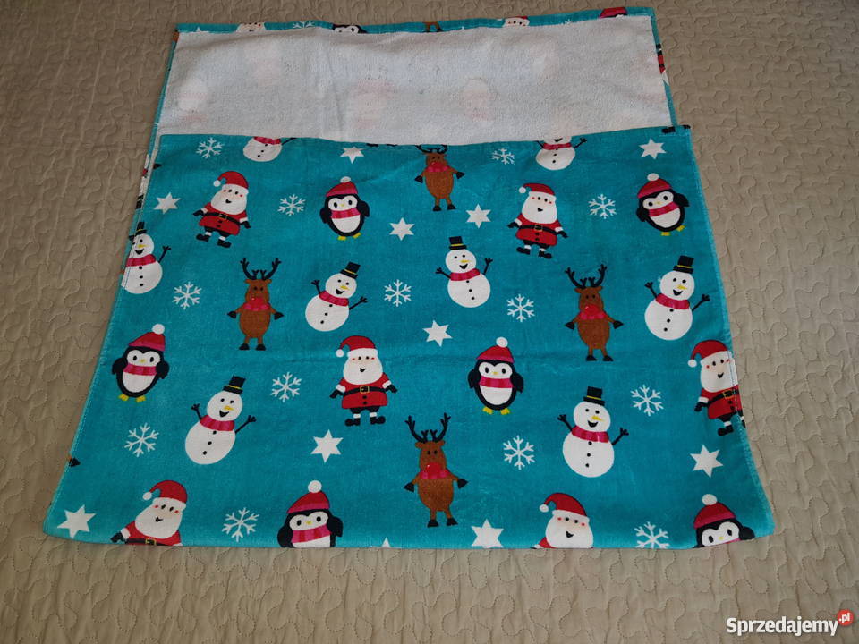 Nowy ręcznik kąpielowy motyw bożonarodzeniowy Warszawa