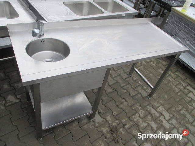 Zlew Gastronomiczny Z Blatem Roboczym I Półką Ostrów Wielkopolski sprzedam