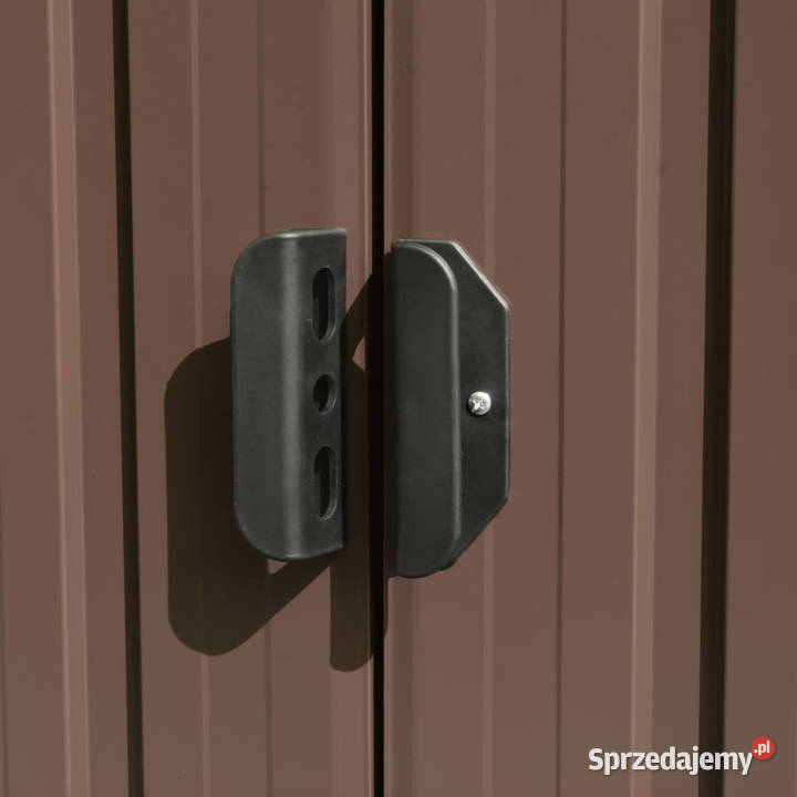 Szopa ogrodowa 257 x 392 x 181 metal brązowa Warszawa sprzedam