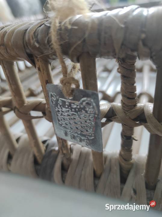 Taca z wikliny na stół do domu na balkon taras sprzedam