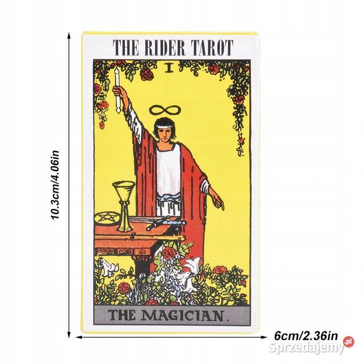 Karty tarota The Rider Tarot The Magician Płock