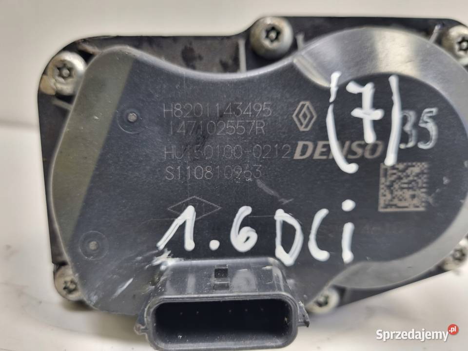 Renault Megane III 16 DCI ZAWÓR EGR spalin Rudka