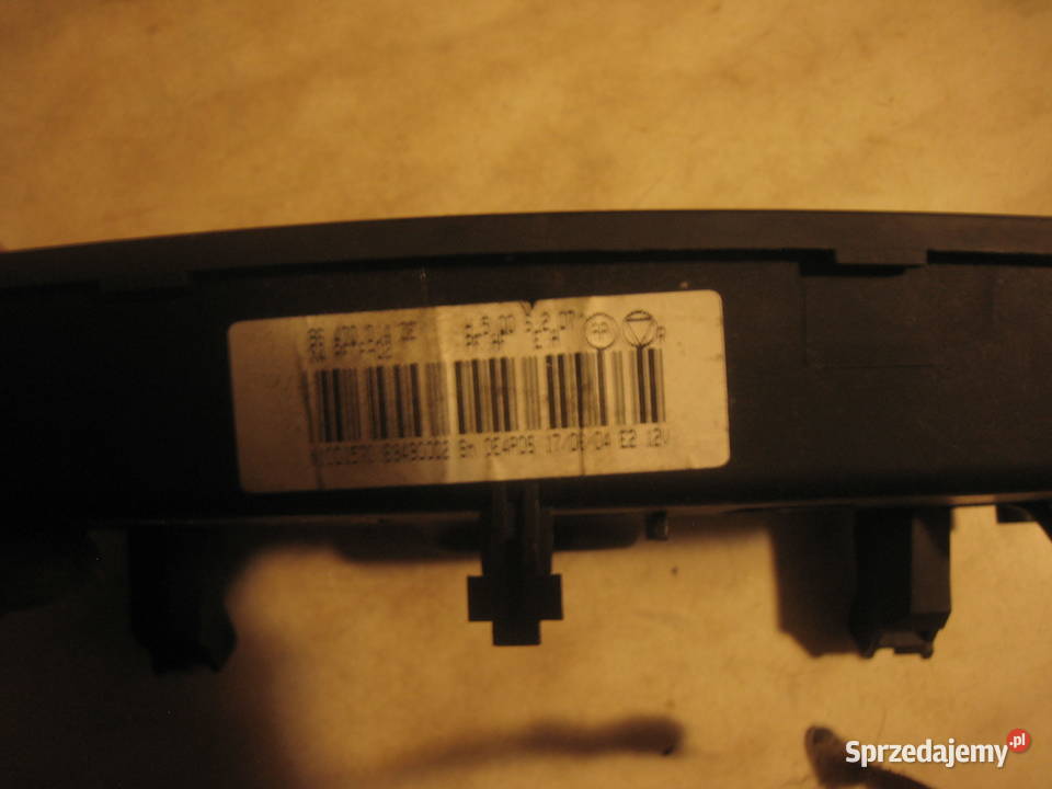 Panel sterowania nawiewów nadmuchu klimatyzacji Kraków