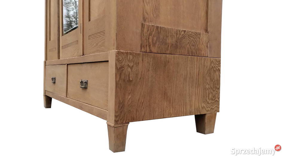 WSPANIAŁA SZAFA SECESYJNA Szczecin