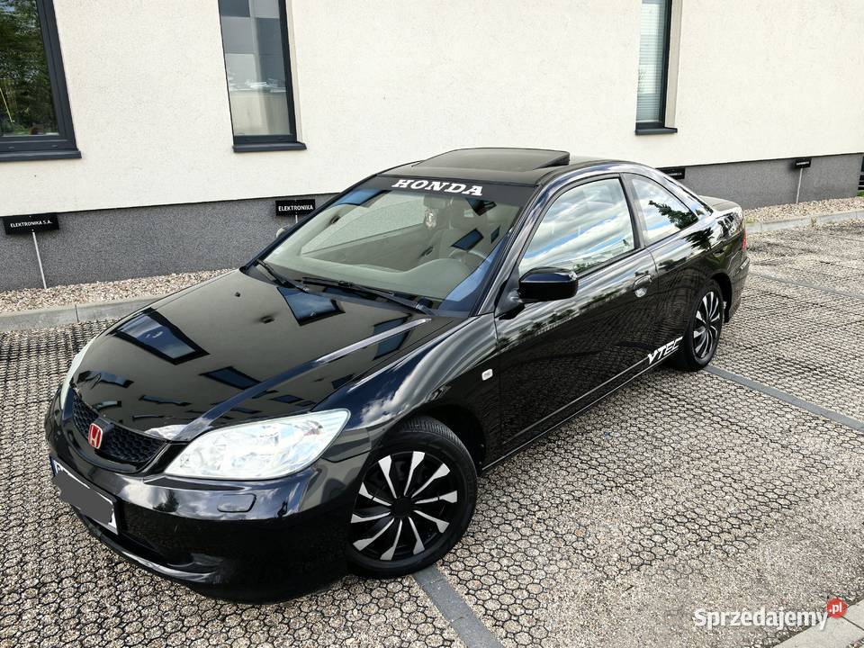 Honda Civic Coupe EM2 17 VTEC 2004 Świeża Klima radio Poznań
