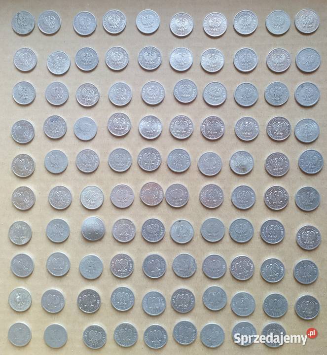 10 gr x 99 sztuk aluminium PRL 4981 OBIEGÓWKI Łódź